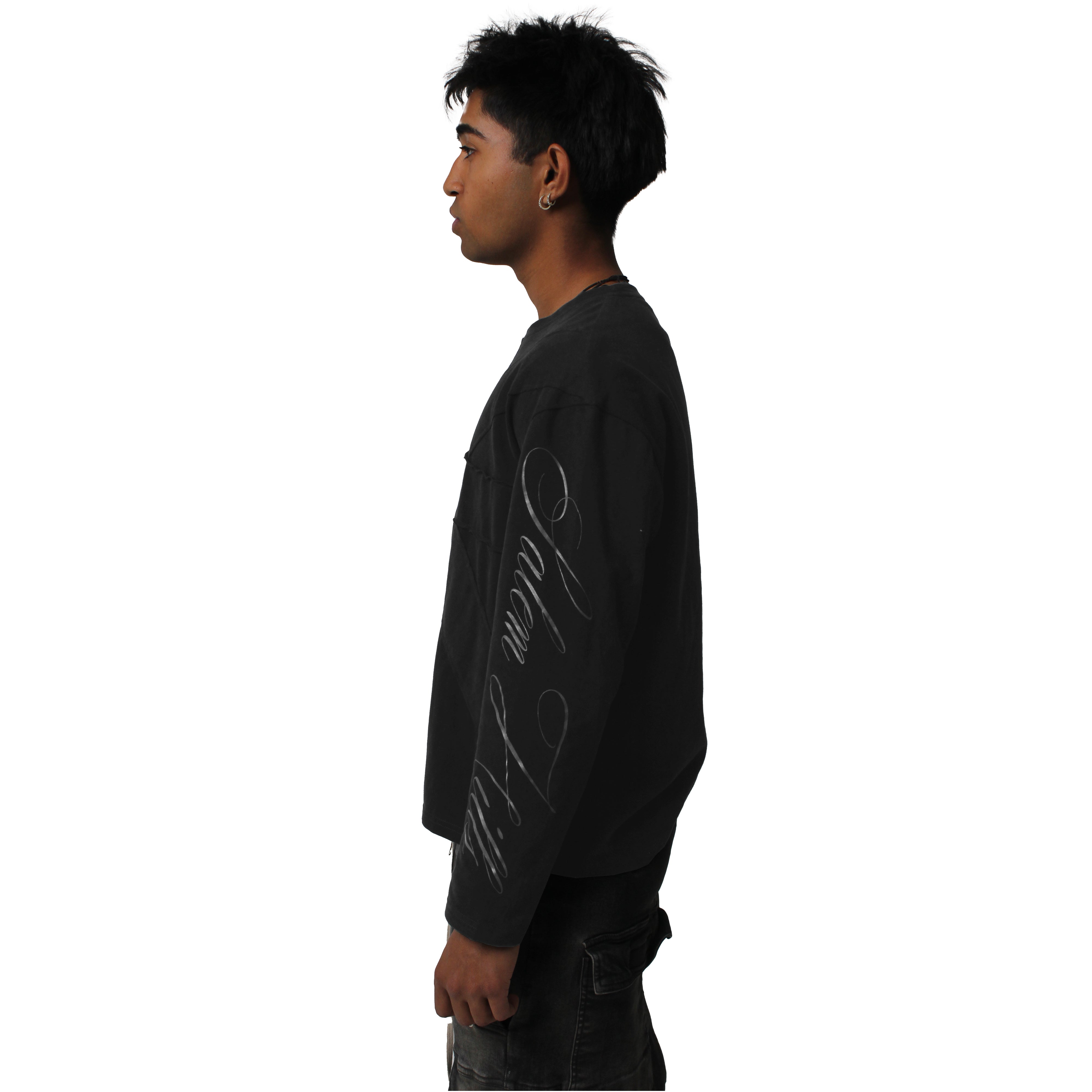 UNION JACK LONGSLEEVE BLACK