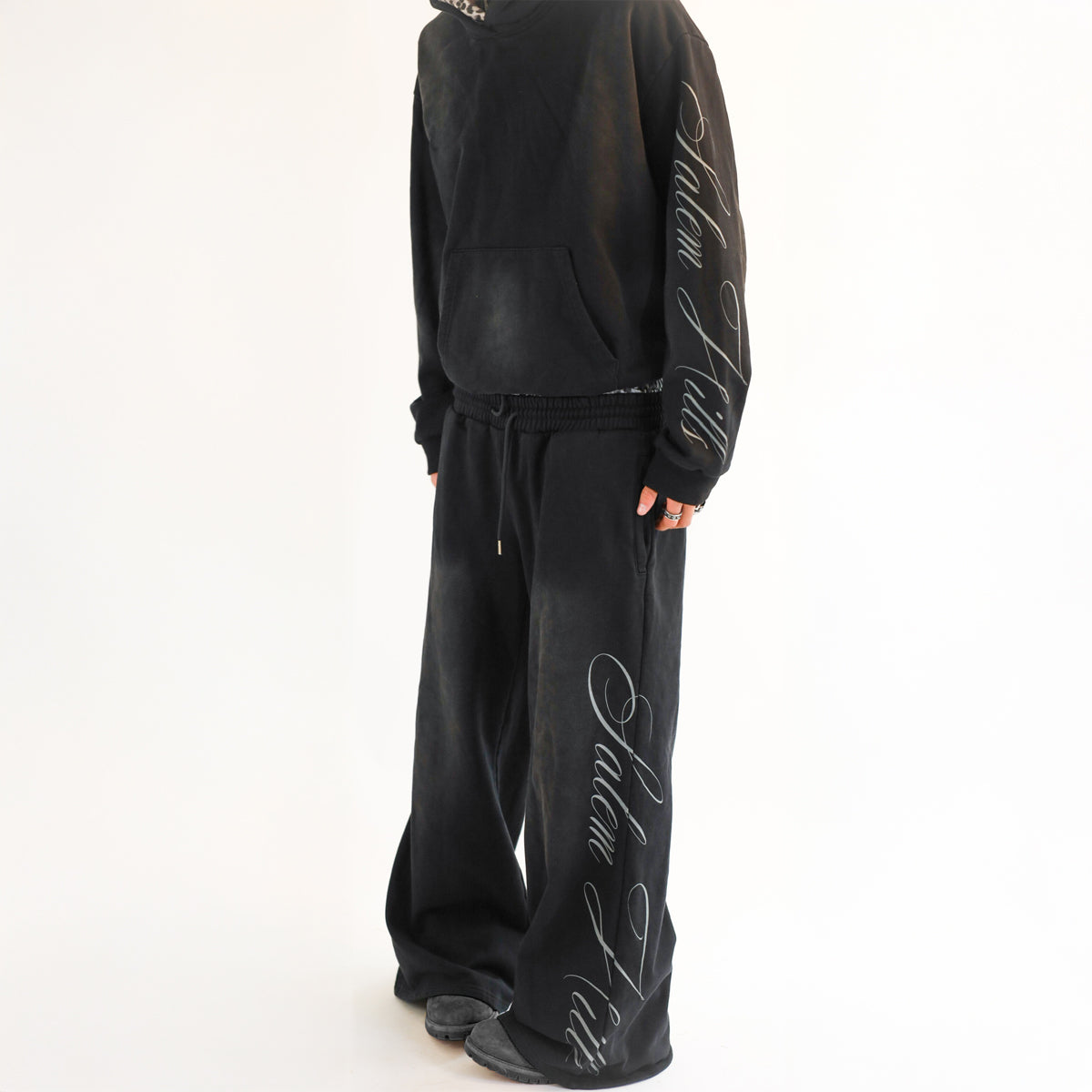 BLACK DOUBLE LEOPARD SET